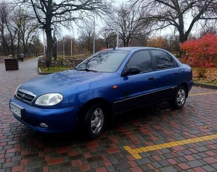 Синій ЗАЗ Ланос, об'ємом двигуна 1.6 л та пробігом 200 тис. км за 1750 $, фото 6 на Automoto.ua