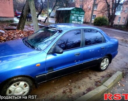 Синій ЗАЗ Ланос, об'ємом двигуна 1.6 л та пробігом 200 тис. км за 1750 $, фото 4 на Automoto.ua