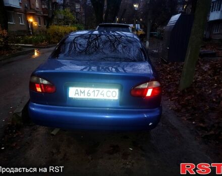 Синій ЗАЗ Ланос, об'ємом двигуна 1.6 л та пробігом 200 тис. км за 1750 $, фото 2 на Automoto.ua