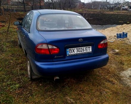 Синий ЗАЗ Ланос, объемом двигателя 1.5 л и пробегом 120 тыс. км за 2300 $, фото 1 на Automoto.ua