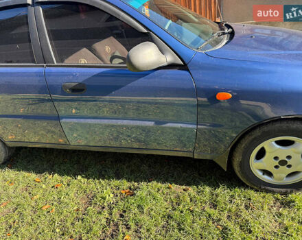 ЗАЗ Ланос 2009 в Ивано-Франковске на Automoto.ua Синий ЗАЗ Ланос, объемом двигателя 1.5 л и пробегом 185 тыс. км за 2500 $, фото 4 на Automoto.ua