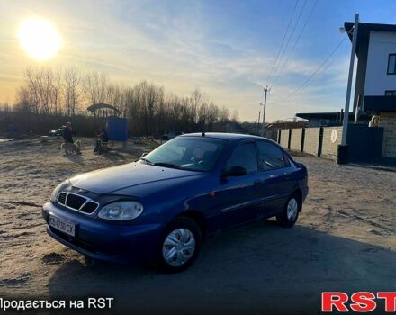 Синій ЗАЗ Ланос, об'ємом двигуна 1.4 л та пробігом 219 тис. км за 1700 $, фото 3 на Automoto.ua