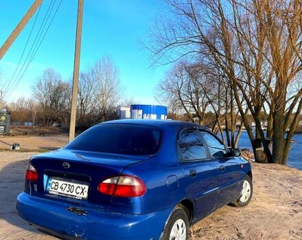 Синій ЗАЗ Ланос, об'ємом двигуна 1.4 л та пробігом 219 тис. км за 1700 $, фото 2 на Automoto.ua