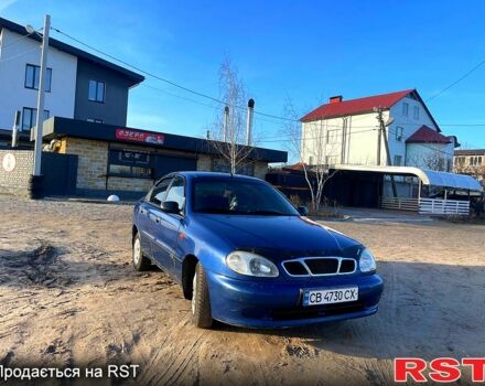 Синій ЗАЗ Ланос, об'ємом двигуна 1.4 л та пробігом 219 тис. км за 1700 $, фото 1 на Automoto.ua