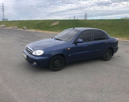 Синий ЗАЗ Ланос, объемом двигателя 1.6 л и пробегом 63 тыс. км за 4200 $, фото 1 на Automoto.ua