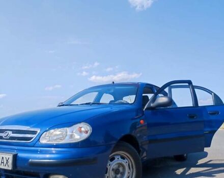 Синий ЗАЗ Ланос, объемом двигателя 1.5 л и пробегом 140 тыс. км за 3000 $, фото 1 на Automoto.ua
