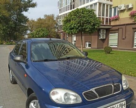 Синий ЗАЗ Ланос, объемом двигателя 1.35 л и пробегом 82 тыс. км за 2999 $, фото 3 на Automoto.ua