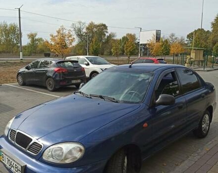 Синий ЗАЗ Ланос, объемом двигателя 1.35 л и пробегом 82 тыс. км за 2999 $, фото 5 на Automoto.ua