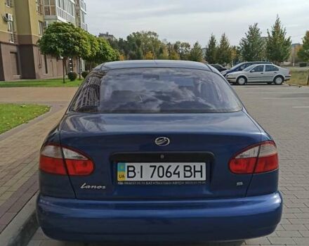 Синий ЗАЗ Ланос, объемом двигателя 1.35 л и пробегом 82 тыс. км за 2999 $, фото 6 на Automoto.ua
