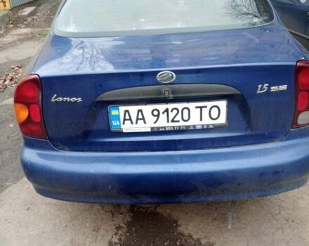 Синий ЗАЗ Ланос, объемом двигателя 1.5 л и пробегом 200 тыс. км за 1300 $, фото 2 на Automoto.ua