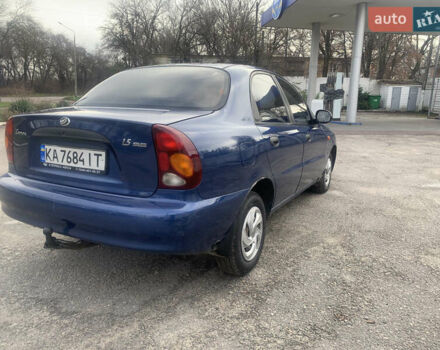 Синій ЗАЗ Ланос, об'ємом двигуна 1.5 л та пробігом 194 тис. км за 2100 $, фото 2 на Automoto.ua