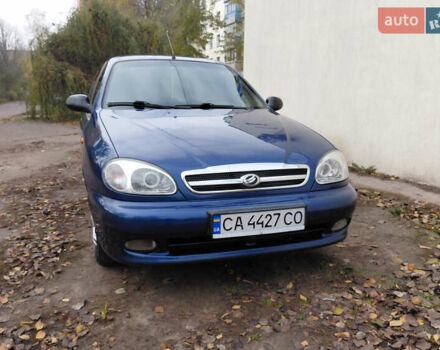 Синий ЗАЗ Ланос, объемом двигателя 1.5 л и пробегом 146 тыс. км за 2650 $, фото 2 на Automoto.ua