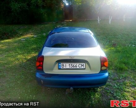 Синий ЗАЗ Ланос, объемом двигателя 1.3 л и пробегом 250 тыс. км за 1200 $, фото 4 на Automoto.ua