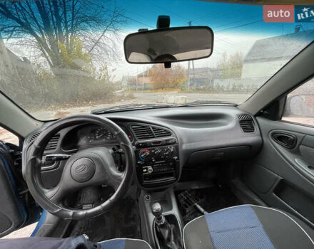 Синий ЗАЗ Ланос, объемом двигателя 1.5 л и пробегом 115 тыс. км за 2300 $, фото 8 на Automoto.ua