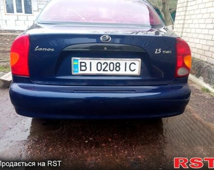 Синий ЗАЗ Ланос, объемом двигателя 1.5 л и пробегом 132 тыс. км за 3000 $, фото 1 на Automoto.ua