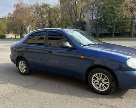 Синий ЗАЗ Ланос, объемом двигателя 1.5 л и пробегом 135 тыс. км за 3000 $, фото 1 на Automoto.ua