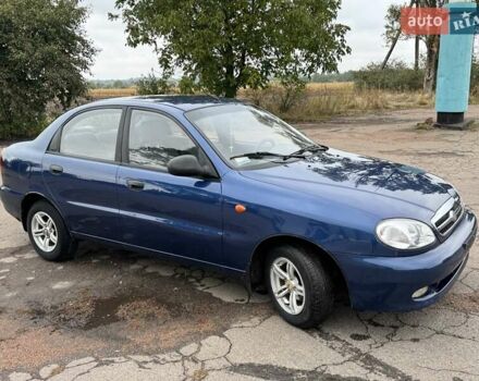 Синий ЗАЗ Ланос, объемом двигателя 1.5 л и пробегом 77 тыс. км за 3750 $, фото 7 на Automoto.ua