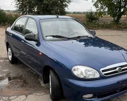 Синий ЗАЗ Ланос, объемом двигателя 1.5 л и пробегом 77 тыс. км за 3750 $, фото 4 на Automoto.ua