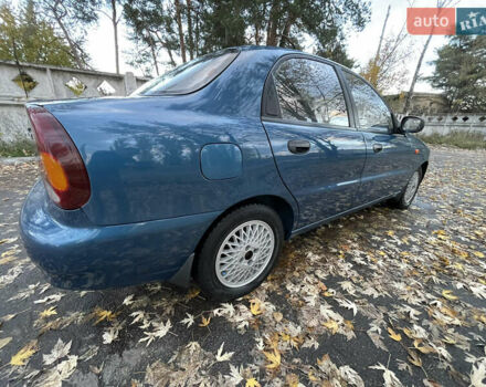 Синій ЗАЗ Ланос, об'ємом двигуна 1.5 л та пробігом 191 тис. км за 2799 $, фото 14 на Automoto.ua