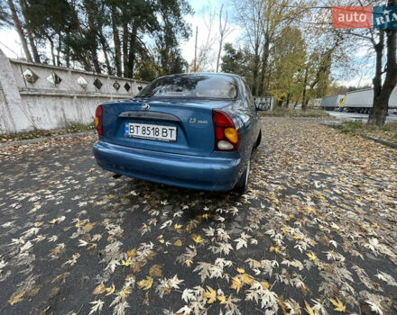 Синій ЗАЗ Ланос, об'ємом двигуна 1.5 л та пробігом 191 тис. км за 2799 $, фото 4 на Automoto.ua