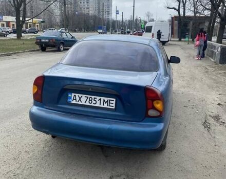 Синій ЗАЗ Ланос, об'ємом двигуна 1.5 л та пробігом 211 тис. км за 3150 $, фото 1 на Automoto.ua