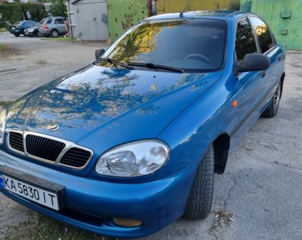 Синий ЗАЗ Ланос, объемом двигателя 1.4 л и пробегом 77 тыс. км за 4500 $, фото 1 на Automoto.ua