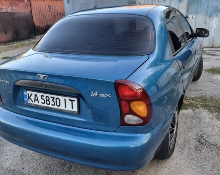 Синий ЗАЗ Ланос, объемом двигателя 1.4 л и пробегом 77 тыс. км за 4500 $, фото 6 на Automoto.ua