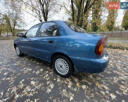 Синій ЗАЗ Ланос, об'ємом двигуна 1.5 л та пробігом 191 тис. км за 2799 $, фото 10 на Automoto.ua