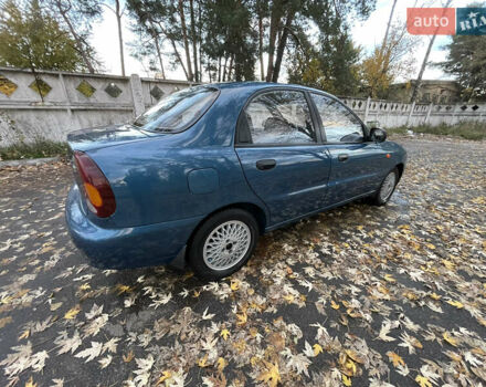 Синій ЗАЗ Ланос, об'ємом двигуна 1.5 л та пробігом 191 тис. км за 2799 $, фото 15 на Automoto.ua