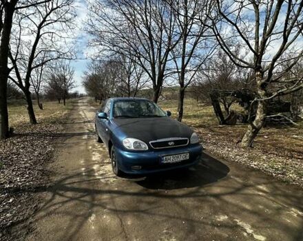 Синий ЗАЗ Ланос, объемом двигателя 1.5 л и пробегом 250 тыс. км за 2039 $, фото 1 на Automoto.ua