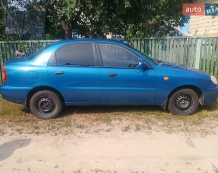 Синий ЗАЗ Ланос, объемом двигателя 1.5 л и пробегом 48 тыс. км за 4000 $, фото 2 на Automoto.ua