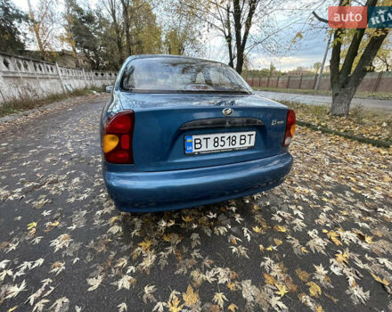 Синій ЗАЗ Ланос, об'ємом двигуна 1.5 л та пробігом 191 тис. км за 2799 $, фото 13 на Automoto.ua