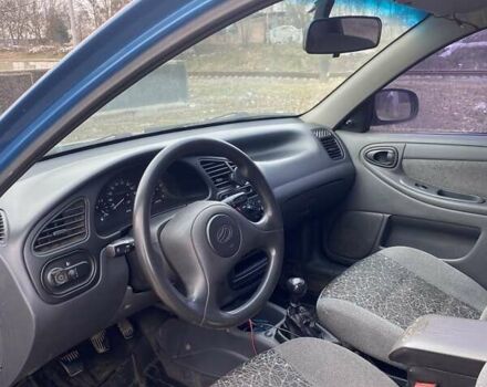 Синій ЗАЗ Ланос, об'ємом двигуна 1.5 л та пробігом 211 тис. км за 3150 $, фото 3 на Automoto.ua