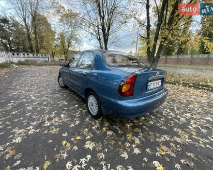 Синій ЗАЗ Ланос, об'ємом двигуна 1.5 л та пробігом 191 тис. км за 2799 $, фото 5 на Automoto.ua