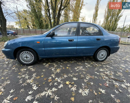 Синій ЗАЗ Ланос, об'ємом двигуна 1.5 л та пробігом 191 тис. км за 2799 $, фото 9 на Automoto.ua