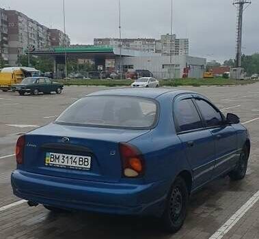 Синий ЗАЗ Ланос, объемом двигателя 2 л и пробегом 146 тыс. км за 3500 $, фото 2 на Automoto.ua