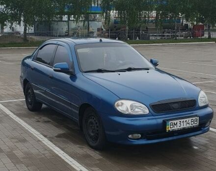 Синий ЗАЗ Ланос, объемом двигателя 2 л и пробегом 146 тыс. км за 3500 $, фото 1 на Automoto.ua
