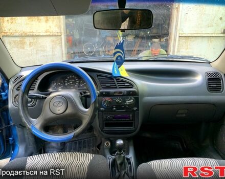 Синий ЗАЗ Ланос, объемом двигателя 1.5 л и пробегом 105 тыс. км за 2600 $, фото 7 на Automoto.ua