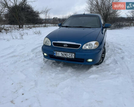 Синий ЗАЗ Ланос, объемом двигателя 1.5 л и пробегом 184 тыс. км за 2650 $, фото 6 на Automoto.ua