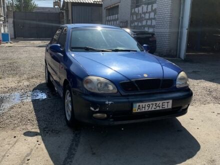 ЗАЗ Ланос 2003 в Днепре (Днепропетровске) на Automoto.ua Синий ЗАЗ Ланос, объемом двигателя 1.6 л и пробегом 570 тыс. км за 1100 $, фото 1 на Automoto.ua