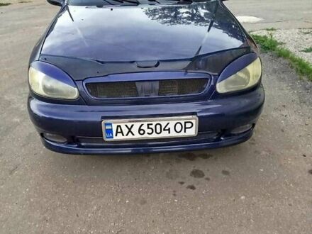 Синій ЗАЗ Ланос, об'ємом двигуна 1.3 л та пробігом 200 тис. км за 2200 $, фото 1 на Automoto.ua