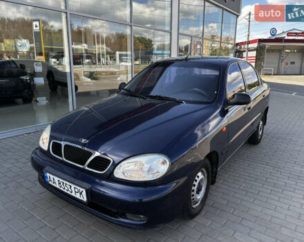 Синий ЗАЗ Ланос, объемом двигателя 1.3 л и пробегом 169 тыс. км за 2500 $, фото 1 на Automoto.ua
