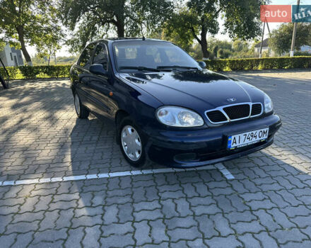 Синий ЗАЗ Ланос, объемом двигателя 1.3 л и пробегом 206 тыс. км за 1850 $, фото 1 на Automoto.ua
