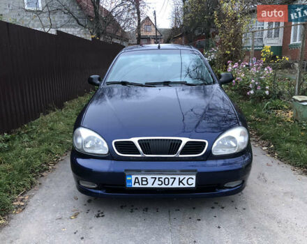 Синий ЗАЗ Ланос, объемом двигателя 1.3 л и пробегом 200 тыс. км за 1599 $, фото 1 на Automoto.ua