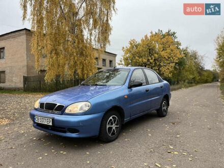 Синий ЗАЗ Ланос, объемом двигателя 1.4 л и пробегом 225 тыс. км за 2000 $, фото 1 на Automoto.ua