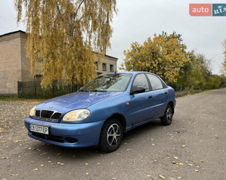 Синий ЗАЗ Ланос, объемом двигателя 1.4 л и пробегом 225 тыс. км за 2000 $, фото 1 на Automoto.ua