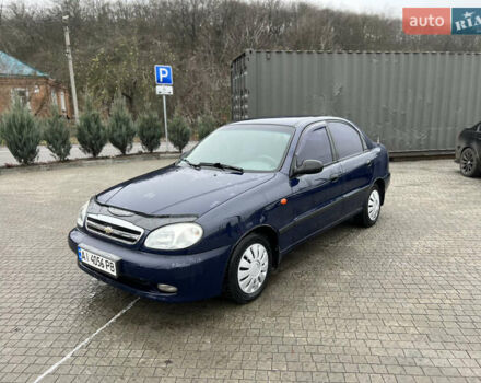 Синий ЗАЗ Ланос, объемом двигателя 1.5 л и пробегом 160 тыс. км за 2500 $, фото 1 на Automoto.ua