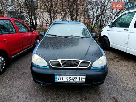 Синий ЗАЗ Ланос, объемом двигателя 1.4 л и пробегом 180 тыс. км за 1600 $, фото 1 на Automoto.ua