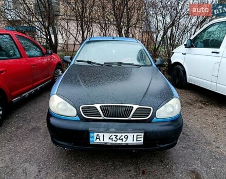 Синий ЗАЗ Ланос, объемом двигателя 1.4 л и пробегом 180 тыс. км за 1600 $, фото 1 на Automoto.ua