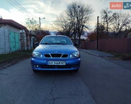 Синий ЗАЗ Ланос, объемом двигателя 1.5 л и пробегом 193 тыс. км за 1950 $, фото 1 на Automoto.ua